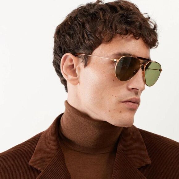 Tom Ford Other - 🕶️ New Tom Ford Raphael 02 FT0995 30N Sunglasses - Gold Frame, Green Lenses